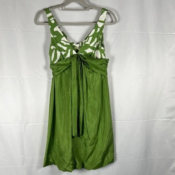 Velvet VTG Dress Babydoll Bubble Hem Forest Fairy Twee Silk Quiet Luxury USA M - Picture 2 of 16